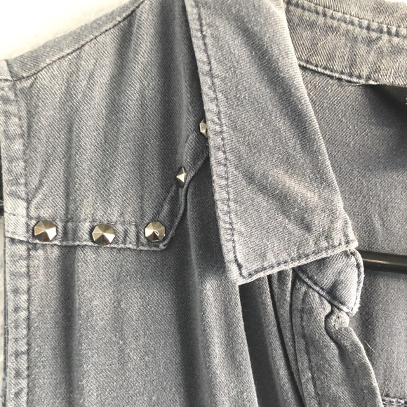 Rock & Republic Studded Denim tank top - Picture 5 of 8